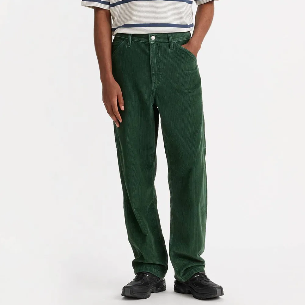 Levis Levi's - Pantalon Velours 568 - Vert