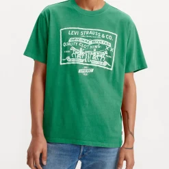 Women Levi's Levi's - T-Shirt Vintage - Vert