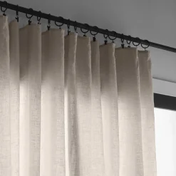 200 LINTEX Linen & cotton voile - Pink Beige