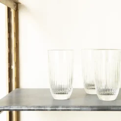 115 LA ROCHERE Long drink en verre pressé - Ouessant