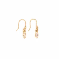 Women LUJ - Boucles d’oreille dormeuses Marquises - Doré