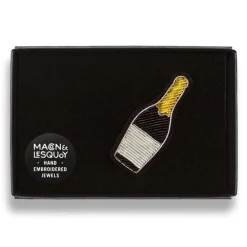 Women MACON & LESQUOY Macon & Lesquoy - Broche - Bouteille champagne