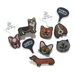 Women MACON & LESQUOY Macon & Lesquoy - Broche - Teckel