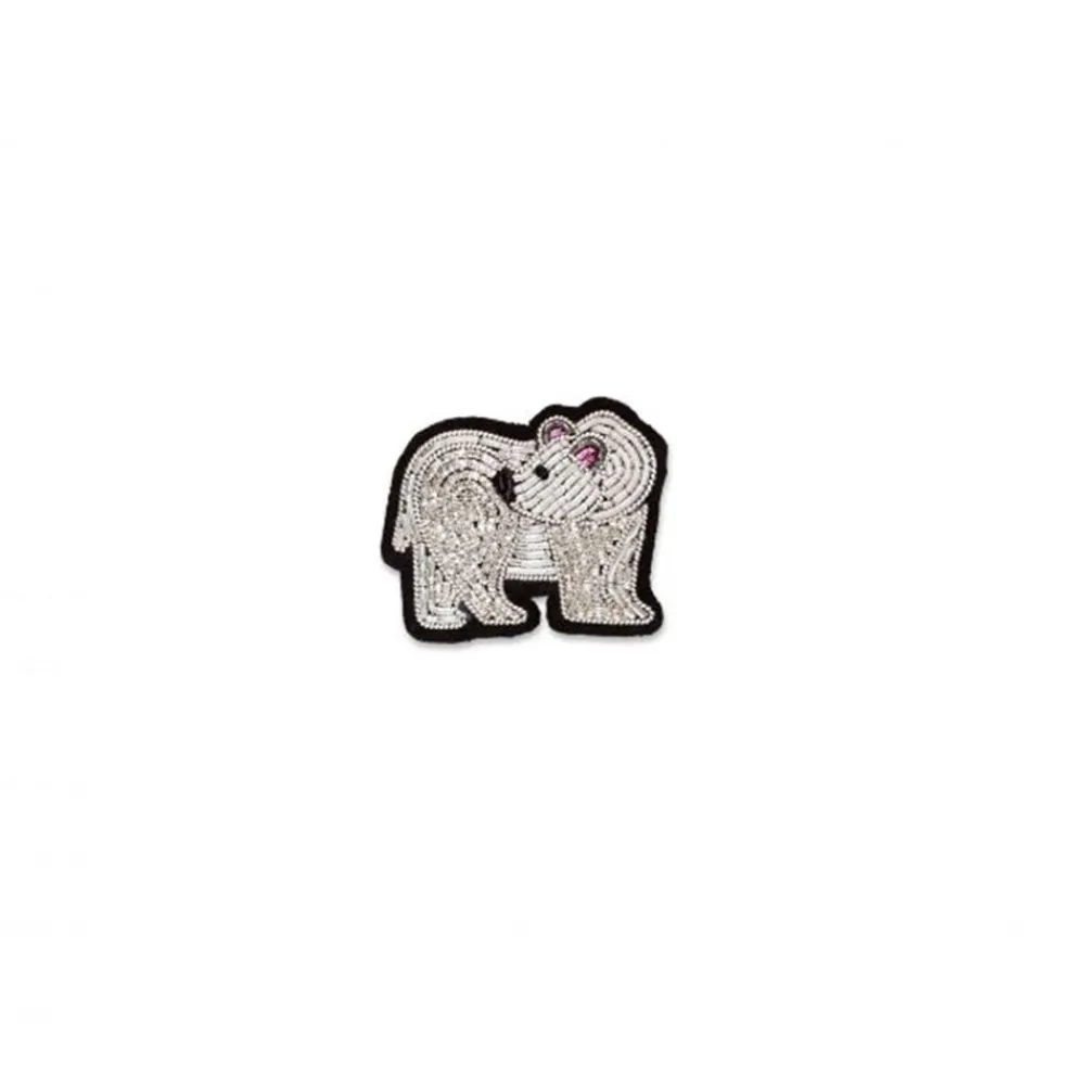 Women MACON & LESQUOY Macon & Lesquoy - Broche - Ours polaire