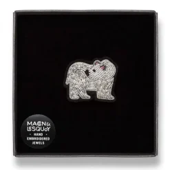 Women MACON & LESQUOY Macon & Lesquoy - Broche - Ours polaire