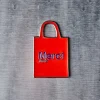 2213 HEYANG Magnet en métal Merci - Tote bag Rouge