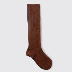 Women Maria La Rosa - Chaussettes Scotland - Marron