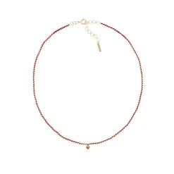 Women MARIE LAURE CHAMOREL - Collier n°900 - Gold Red
