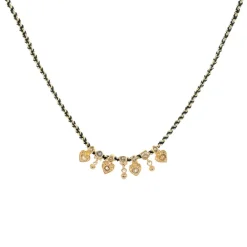 Women MARIE LAURE CHAMOREL - Collier n°902 - Gold Black