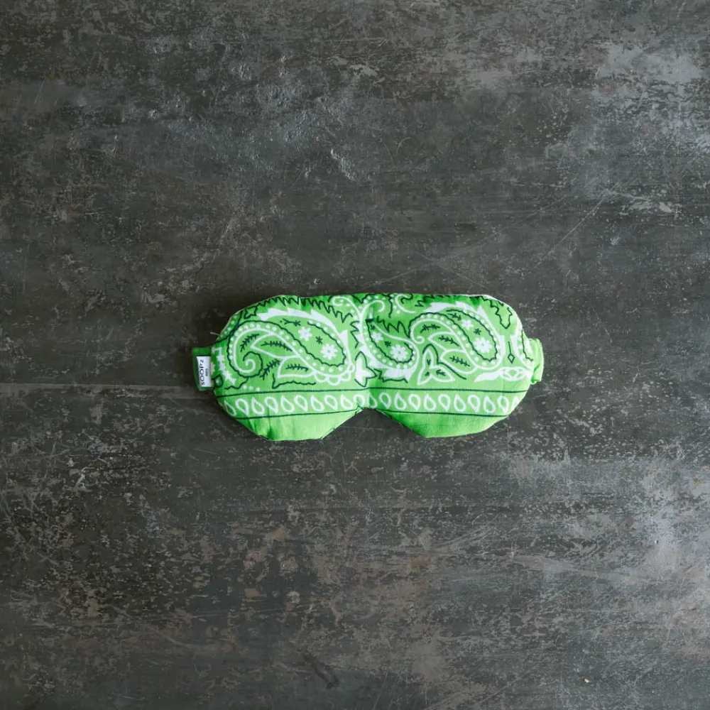 2211 SOOPZ Masque Yeux Chauffant et Réfrigérant – Bandana Vert