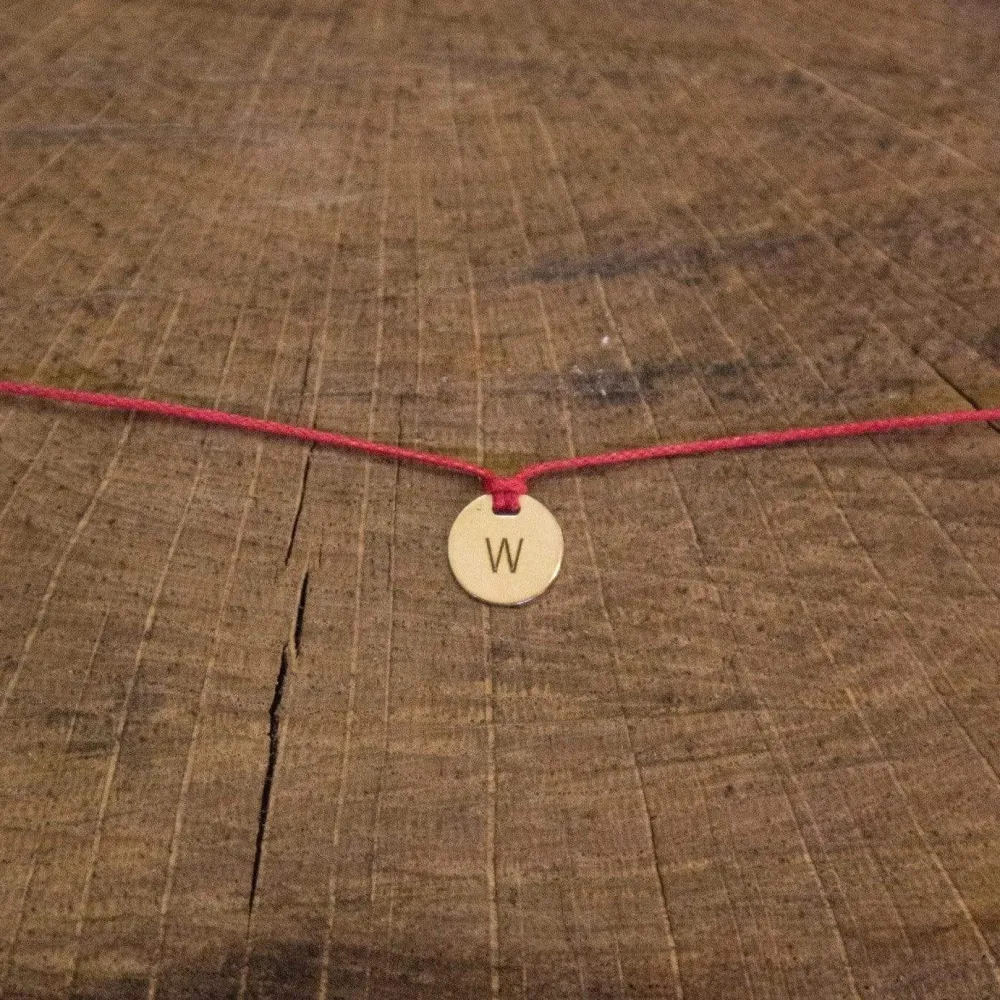 Women MERCI Médaille - Lettres A-Z