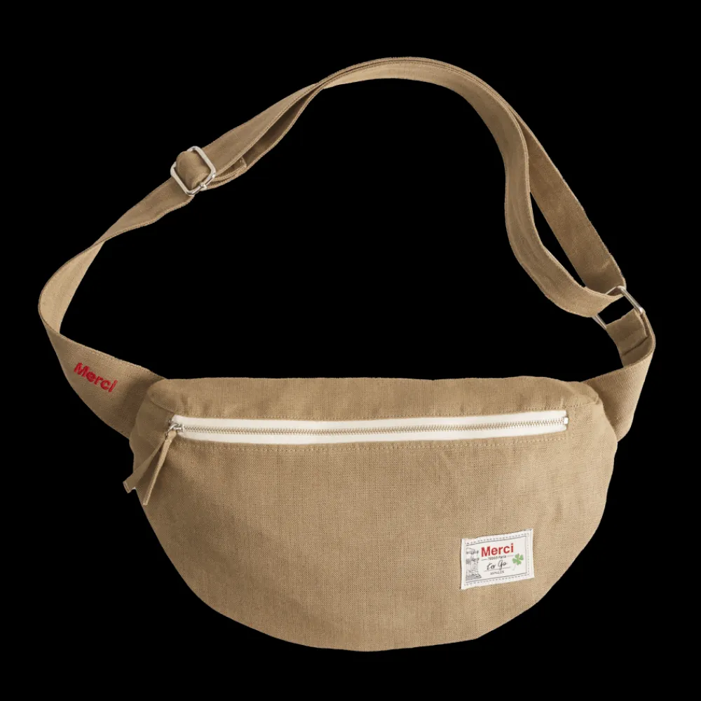 200 LINTEX Merci - Banane To Go en lin - Sable