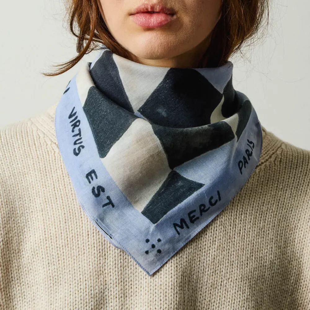 Women D01 Merci - Bandana Ars Vivendi Virtus Est - Noir
