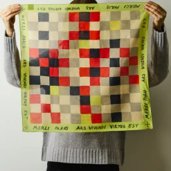 Women D01 Merci - Bandana Ars Vivendi Virtus Est - Jaune