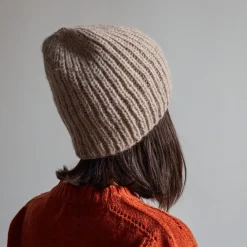 Women MERCI - Bonnet en laine d'alpaga - Blanc Cassé