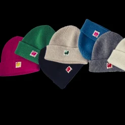 Women MA01 Merci - Bonnet Lucky - Blanc & Rouge