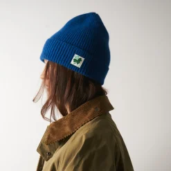 Women MA01 Merci - Bonnet Lucky - Bleu & Vert