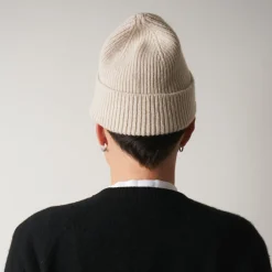 Women MA01 Merci - Bonnet Lucky - Ecru & Vert