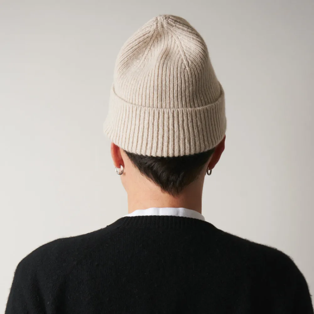 Women MA01 Merci - Bonnet Lucky - Ecru & Vert