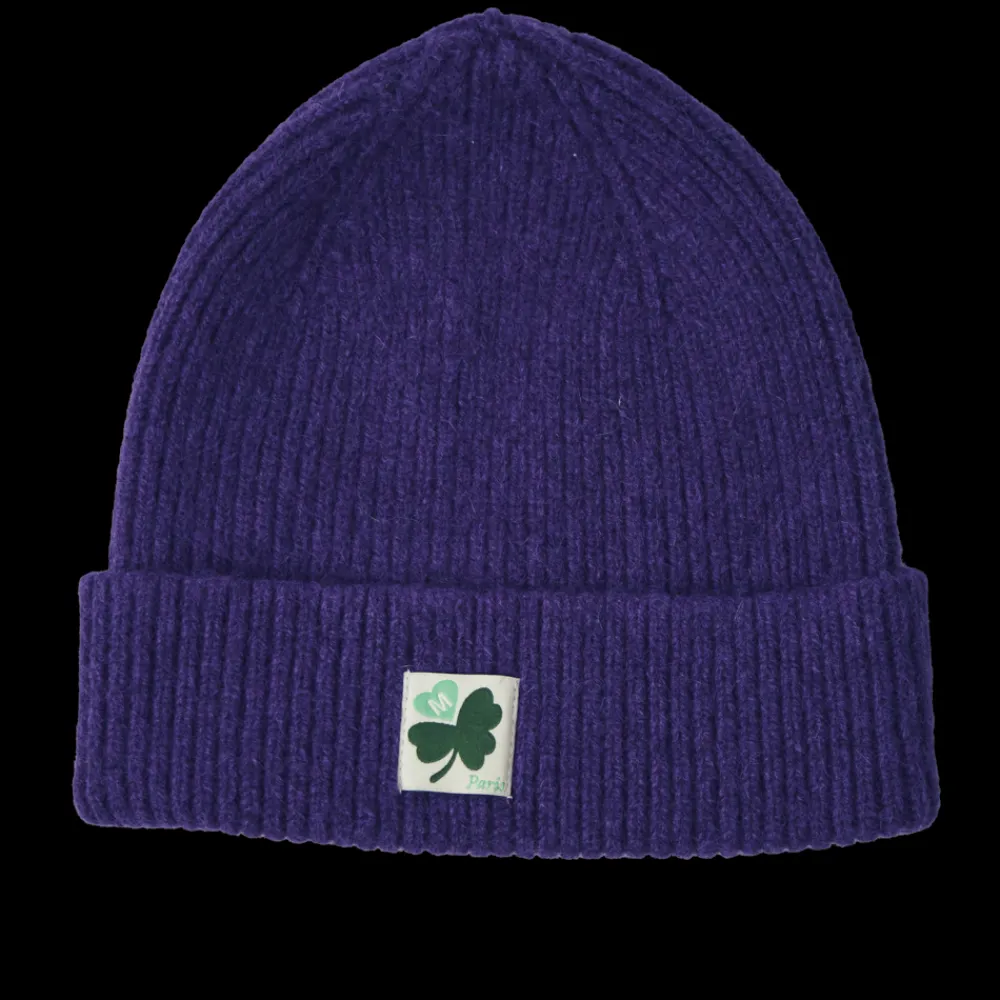 Women MA01 Merci - Bonnet Lucky - Violet & Vert