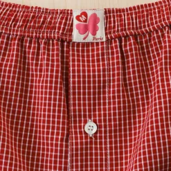 Women G01 Merci - Boxer Jude - Carreaux Rouge