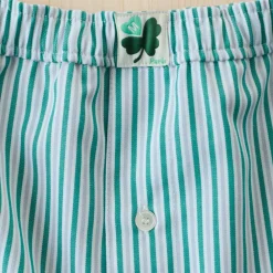 Women G01 Merci - Boxer Jude - Rayures Vert