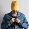 Women M05 Merci - Casquette Non Merci - Jaune & Rose