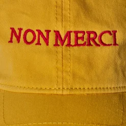 Women M05 Merci - Casquette Non Merci - Jaune & Rose
