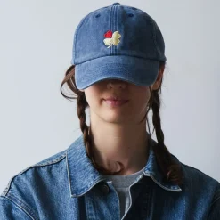 Women M05 Merci - Casquette Trèfle - Bleu
