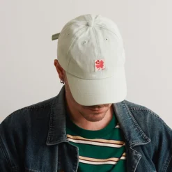 Women M05 Merci - Casquette Trèfle Patch - Menthe