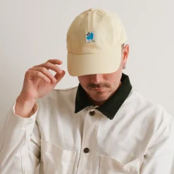 Women M05 Merci - Casquette Trèfle Patch - Jaune