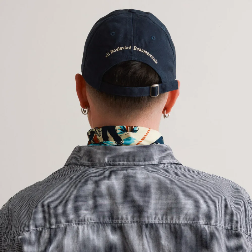 Women M05 Merci - Casquette Trèfle Patch - Marine