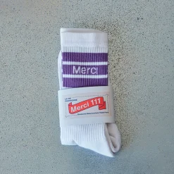 Women MERCI - Chaussettes en coton - Lavandou