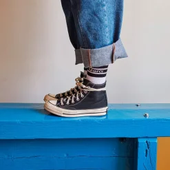 Women MERCI - Chaussettes en coton - Noir