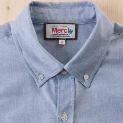 Women G01 Merci - Chemise Basile - Bleu