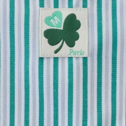 Women G01 Merci - Chemise Basile - Rayures Vert
