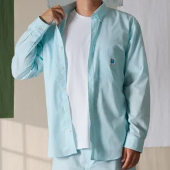 Women G01 Merci - Chemise Basile - Turquoise