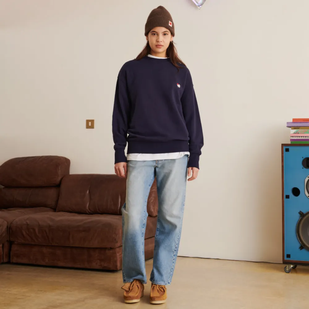MJ01 Merci - Crewneck Charles - Bleu