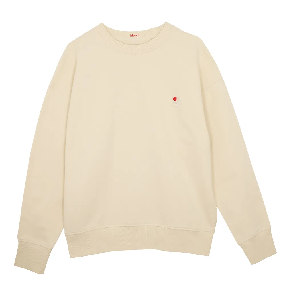 MJ01 Merci - Crewneck Charles - Beige