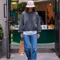 Women MJ01 Merci - Crewneck Emma - Gris
