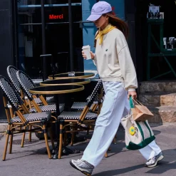 Women MJ01 Merci - Crewneck Emma - Oatmeal
