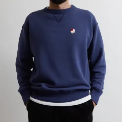 PE01 Merci - Crewneck Lucky - Bleu