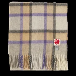 Women JE01 Merci - Echarpe en cachemire Harry - Carreaux Gris