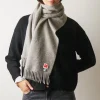 Women JE01 Merci - Echarpe en cachemire Harry - Gris