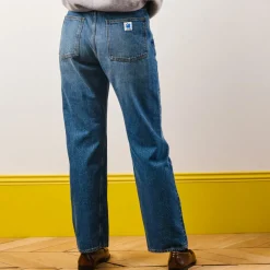Women KE01 Merci - Jeans Droit Trèfle - Stonewash