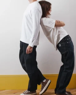 Women KE01 Merci - Jeans Droit Trèfle - Onewash