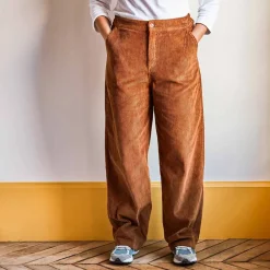 Women MERCI - Pantalon en velours côtelé - Camel