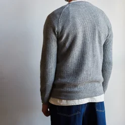 MERCI - Pull en laine - Gris