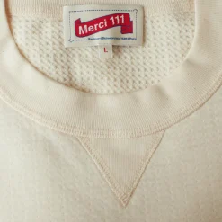 PE01 Merci - Pull Léon - Cream