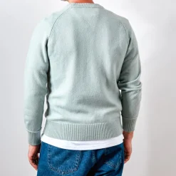 MERCI - Pull Sweat Man en cachemire - Vert